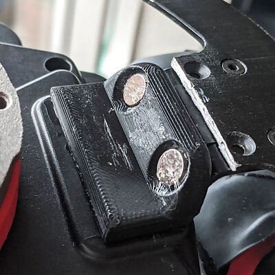 Magnetic shifter mod for Thrustmaster Sparco wheels