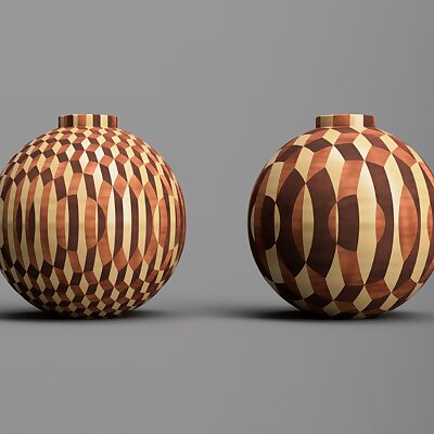 Woodturning Vase 07