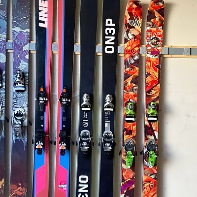 Ski Rack  Ski Organizer