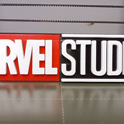 MARVEL STUDIOS Standing multicolor logo