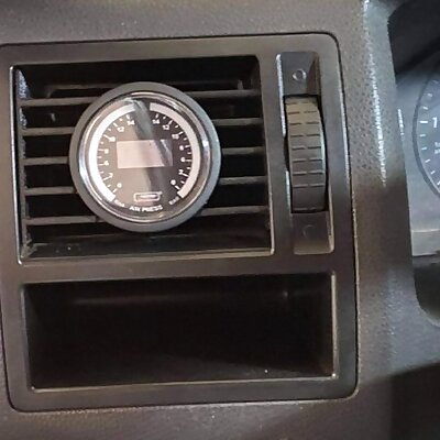 VW T5 52mm gauge vent holder