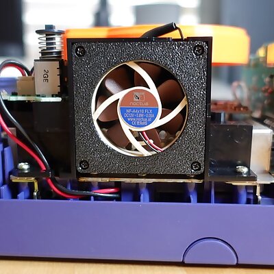 GameCube 40mm Screwless fan adapter