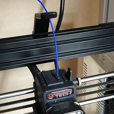 Filament guide for 40mm extrusion