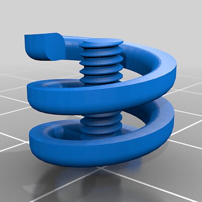OpenSCAD helical extrude and thread library