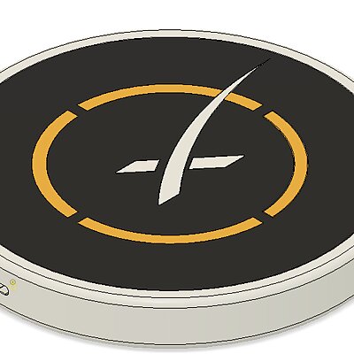 SpaceX Ship Logo Wireless Charger  Samsung wireless charger mod