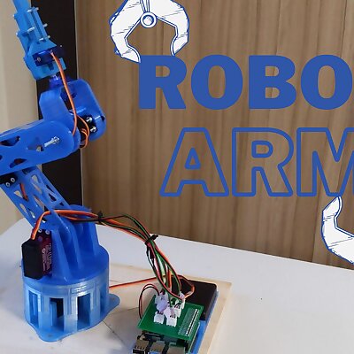 5 axis robot arm
