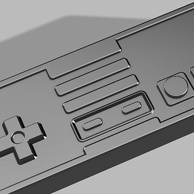 NES Controller Keychain