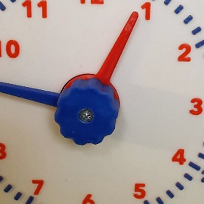 Stand for teaching clock