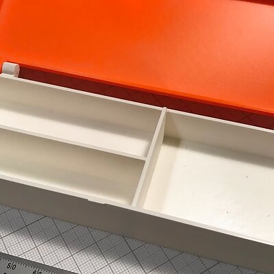 Small Storage Box with lid and hinges