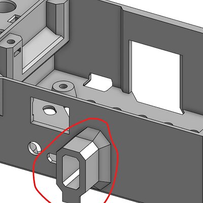 Prusa Mini control box mod USB protection