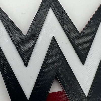 WWE Logo and Keychain
