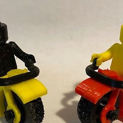 Mini Figure Motorcycle