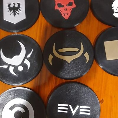 Eve Online  NPC Corp Coasters