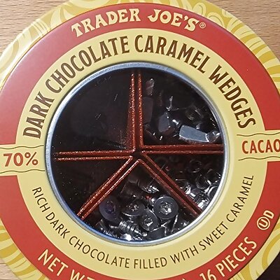 Trader Joes chocolate wedges organizer