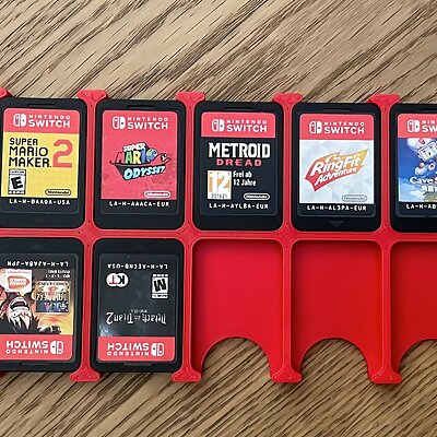 Nintendo Switch Carts Holder 6 or 12 Games
