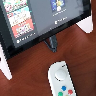 Nintendo Switch Joycon Rail Stand and Attachment STP