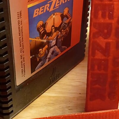 Atari 5200 Berzerk Cartridge Case and all the Atari 5200 cases for the games I own