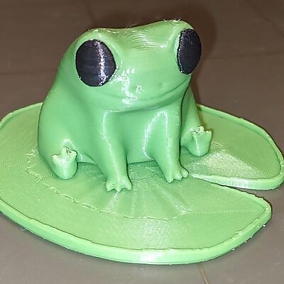 Fred the Frog with Lillypad  Multipart or MMU