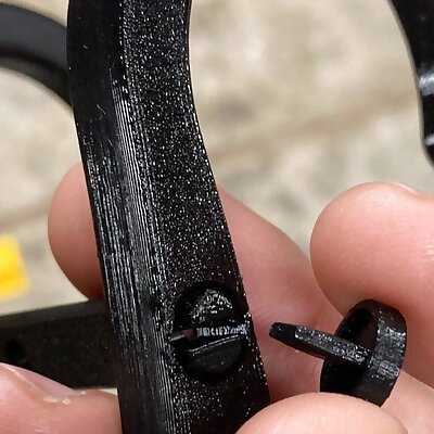 Endcap Lock for Filament Spool Holder