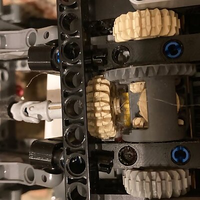 Fancy Lego compatible technic frame