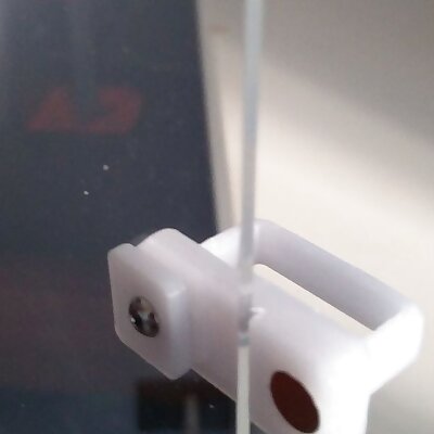 Magnetic side door locks for Prusa Box 8x3mm magnets