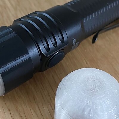 Klarus G15 flashlight diffusor
