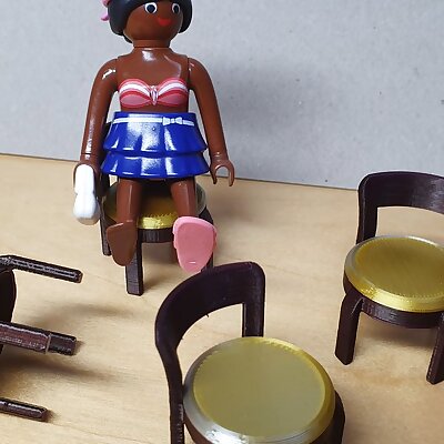 Playmobil compatible chair
