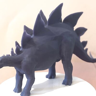 Low Poly Stegosaurus