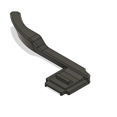 Thumb rest for sony A7C