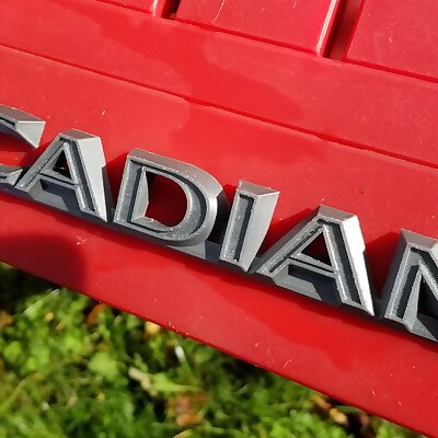 Acadian Car Emblem