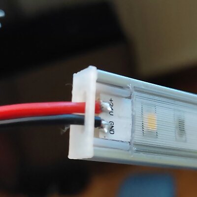 Mikro 2 LED profile end cap