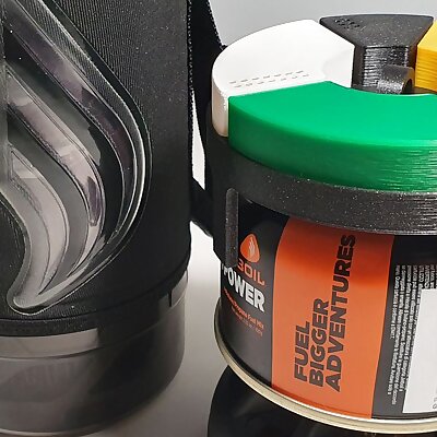 Spice jar gadget for Jetboil Flash