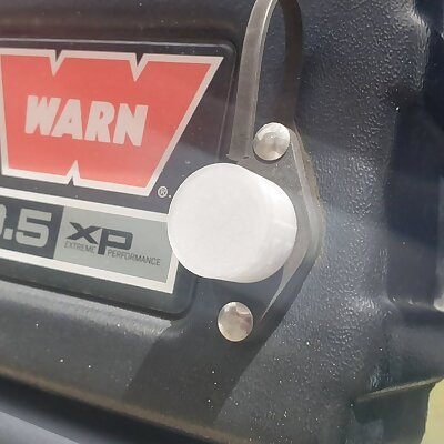 plain Warn Winch remote plug cover