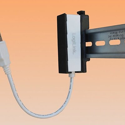 DINRail Adapter for LogiLink UA0144b
