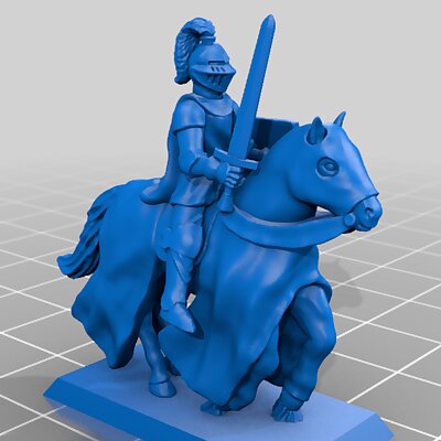 Generic Medieval Knight Cavalry Command