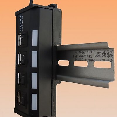 DINRail Adapter for Logilink UA0128