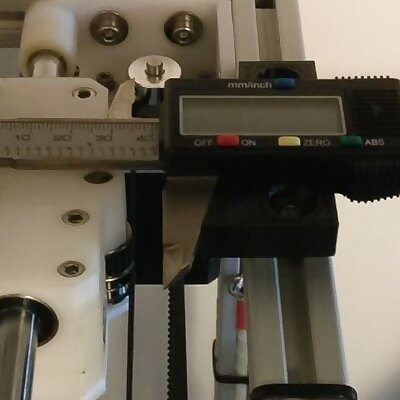 axis calibration caliper jig
