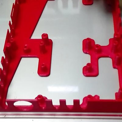 Anet A8 hot bed glass clamps