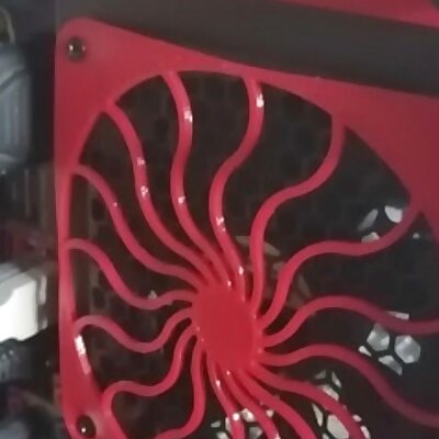 120mm computer fan cover