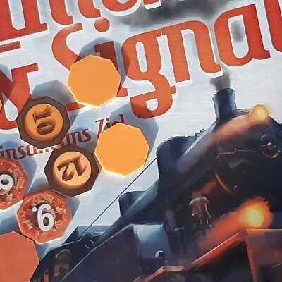 Switch  Signal Board game  Replacement token cities