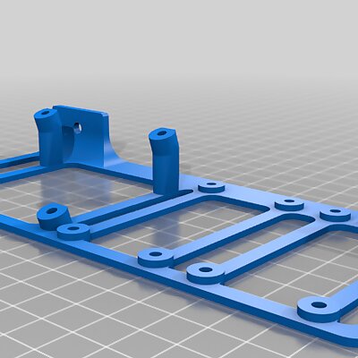 Ender 5  Additional electronics plate  with Raspberry Pi