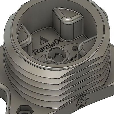 RamjetX Thrustmaster T300 T500 TX TSPC 70mm Hub Adaptor 4 Screw Option for F1 Rims
