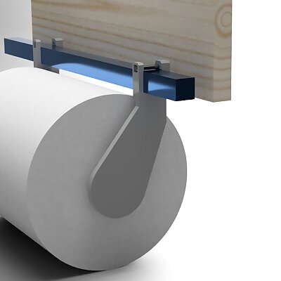 JUMBO PAPER TOWEL HANGER alu extrusion