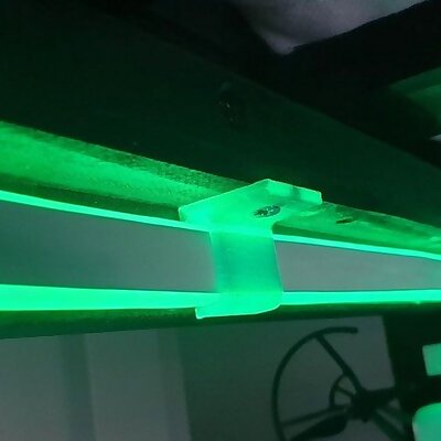 Neon LED Silicon Clip Mount