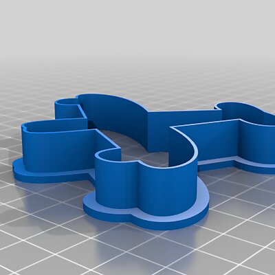 Airplane cookie cutter top
