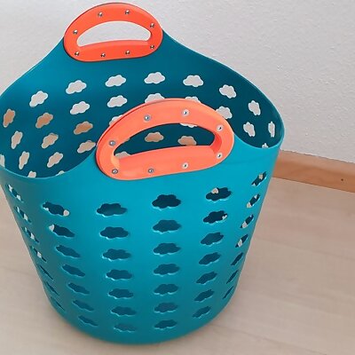 Repair Handle for ALDI laundry basket  Reparaturgriffe für ALDI Wäschekorb