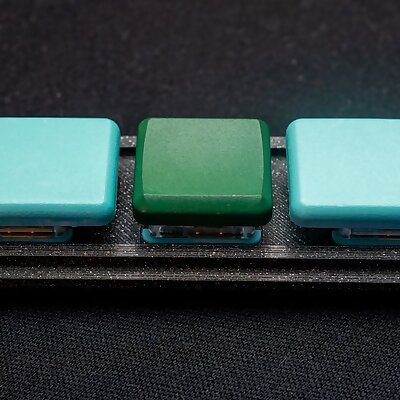 Kailh Choc Switch Plate with Hotswap Sockets