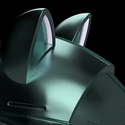 WIP cat ears for TITANFALL2 helmet addon