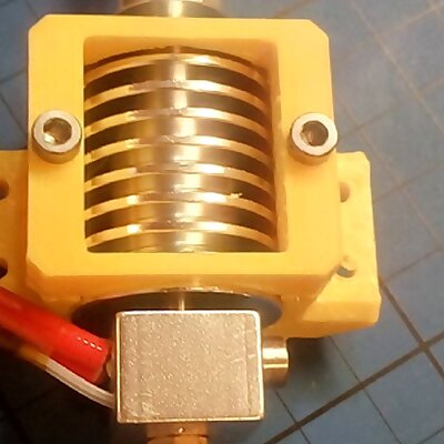 CL260 Hotend Fan Holder screwed E3D v5