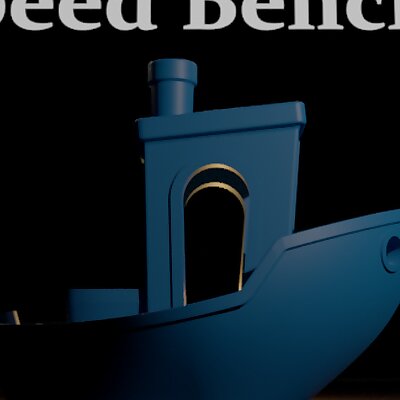 SpeedBenchy  3D Printer speed benchmark